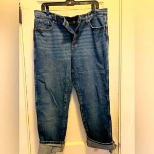 Jeans; new; slouch fit Banana Republic